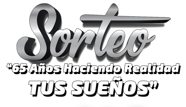 Sorteo 65 años haciendo realidad tus sueños